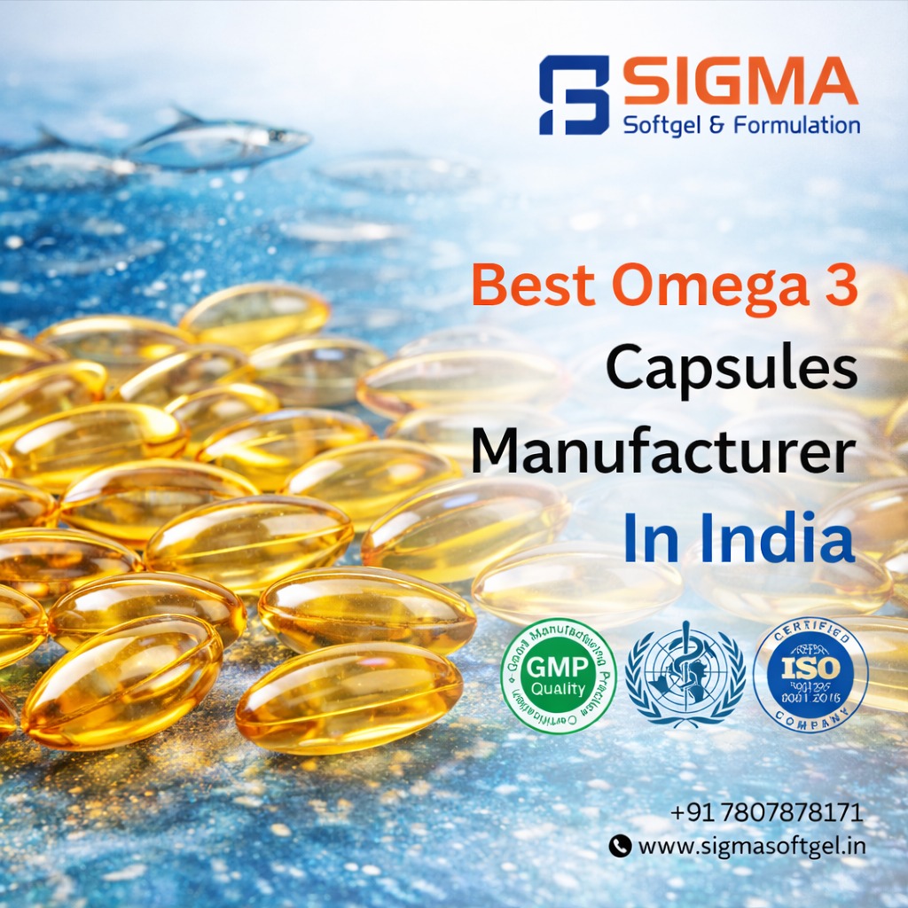 Best Omega 3 Capsule Manufacturers in India