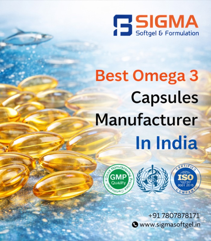 Best Omega 3 Capsule Manufacturers in India