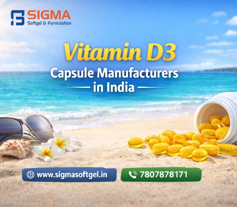 Vitamin D3 Capsule Manufacturers in India