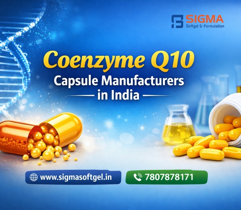 Coenzyme Q10 Capsule Manufacturers in India