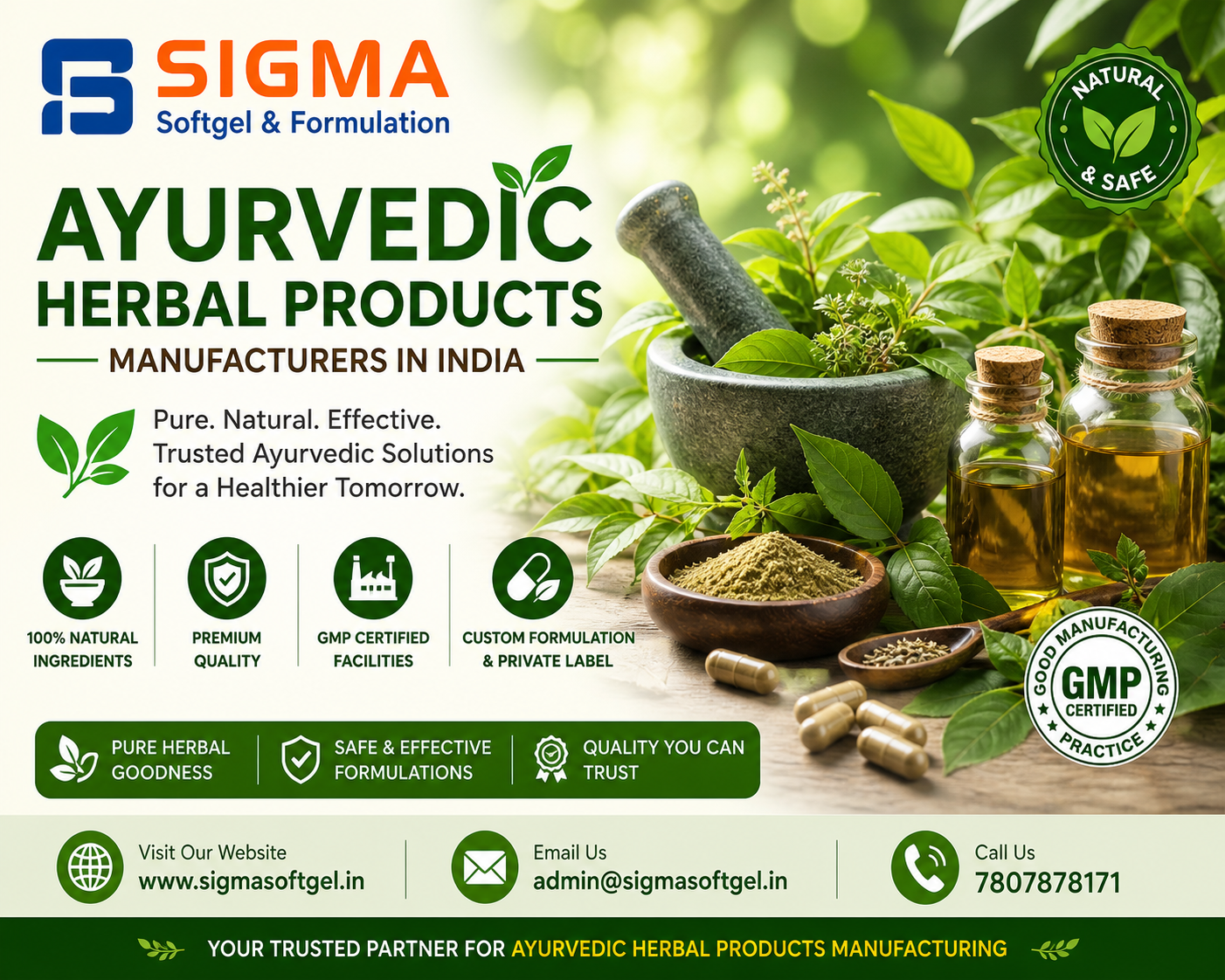 Ayurvedic Herbal Products Manufacturers in India