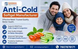 Anti Cold Softgel Manufacturer