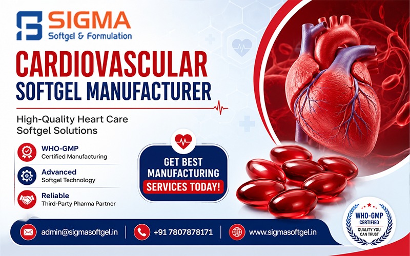 Cardiovascular Softgel Manufacturer