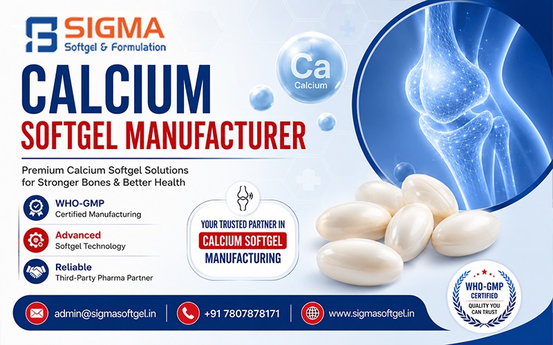 Calcium Softgel Manufacturer