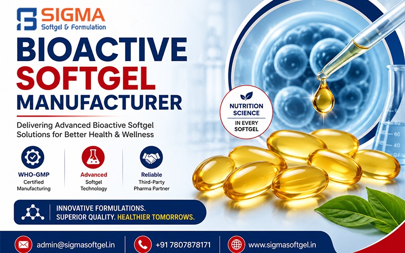 Bioactive Softgel Manufacturer