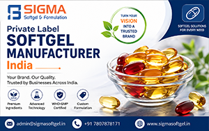 Private Label Softgel Manufacturer India