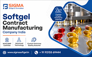 Softgel Contract Manufacturing Company India