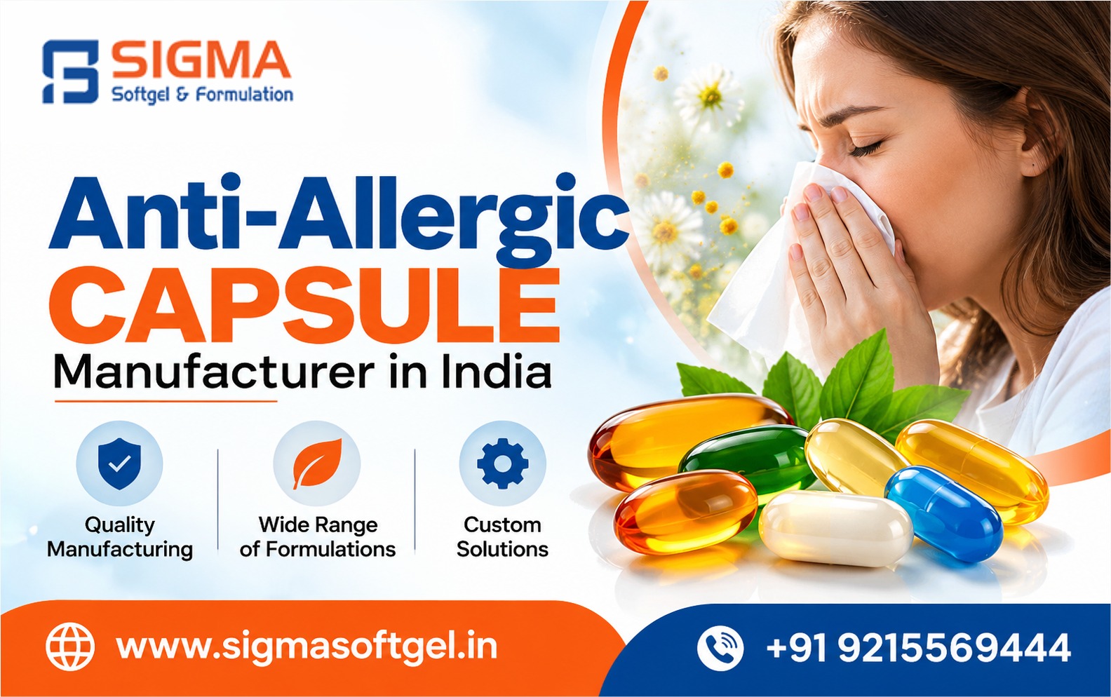 Anti-Allergic CAPSULE Manufacturer India